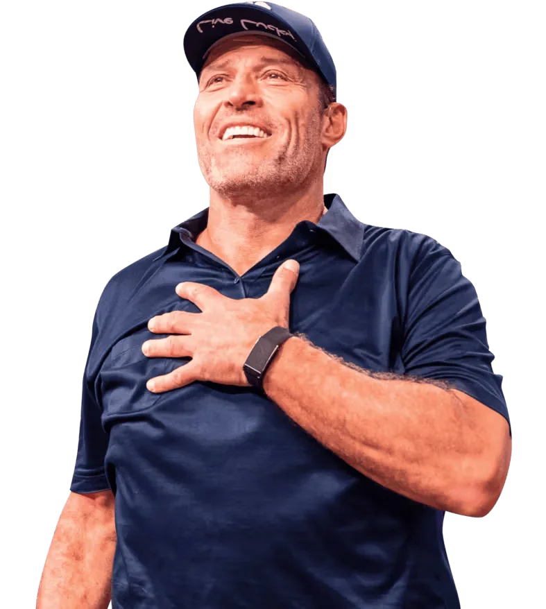 Tony Robbins speaking at a live event – exploring his $600 million net worth and comparing it with other top motivational speakers in 2025.