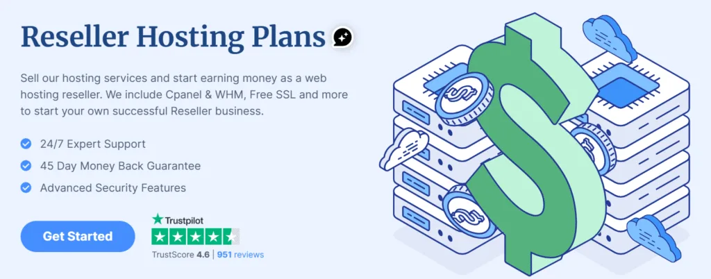 Verpex reseller hosting plans